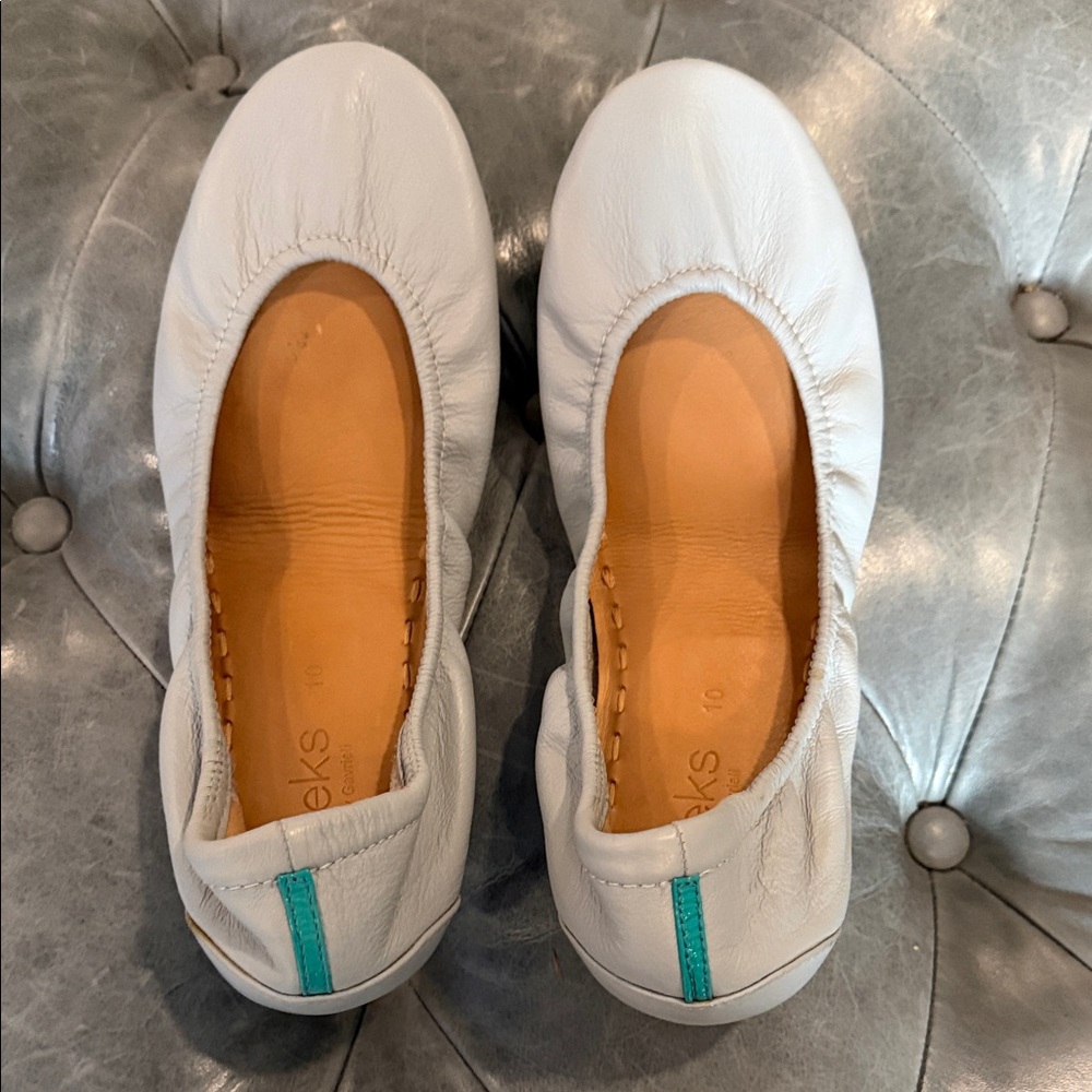Tieks Ballet Flats - Cool Grey - Size 10